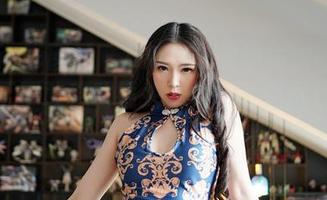Feilin嗲囡囡 – BABY_柒的瑜伽图集：我甚至不敢移动镜头，怕打破这份优雅的宁静