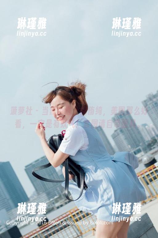 菠萝社-柳侑绮 菠萝社 - 当黑色遇上柳侑绮,美图那么好看,一定是有妖气!套图请自带面具。